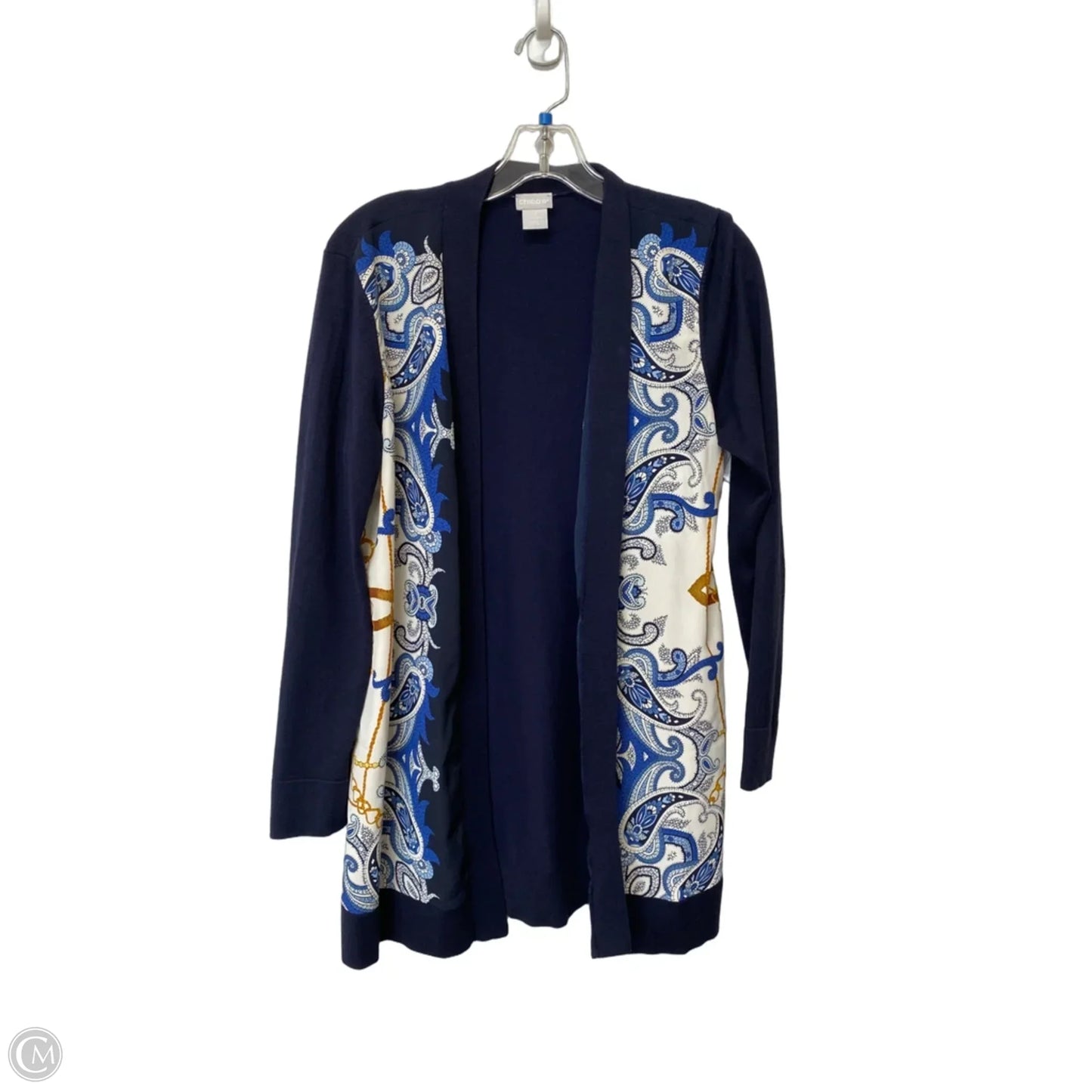 Cardigan By Chicos In Blue, Size: 0