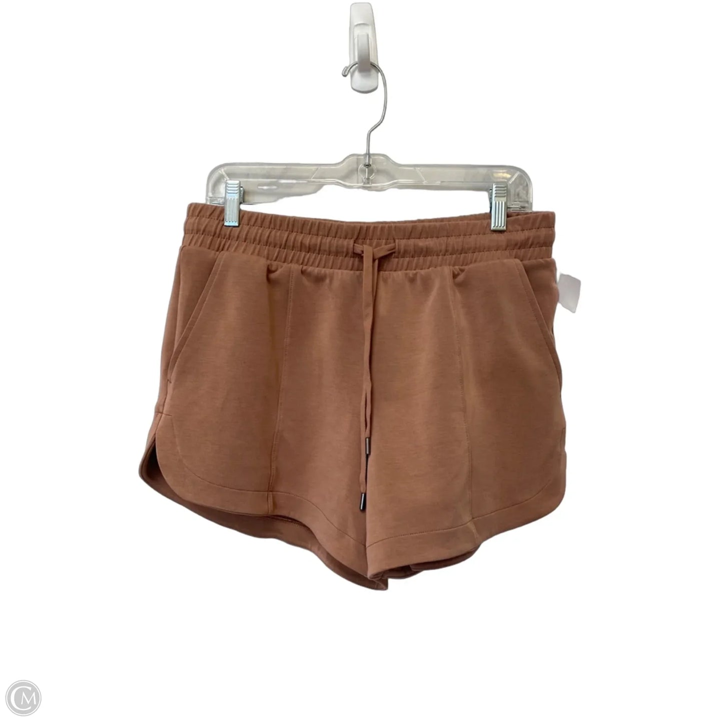 Top 2pc Short Sleeve By Members Mark In Brown, Size: M