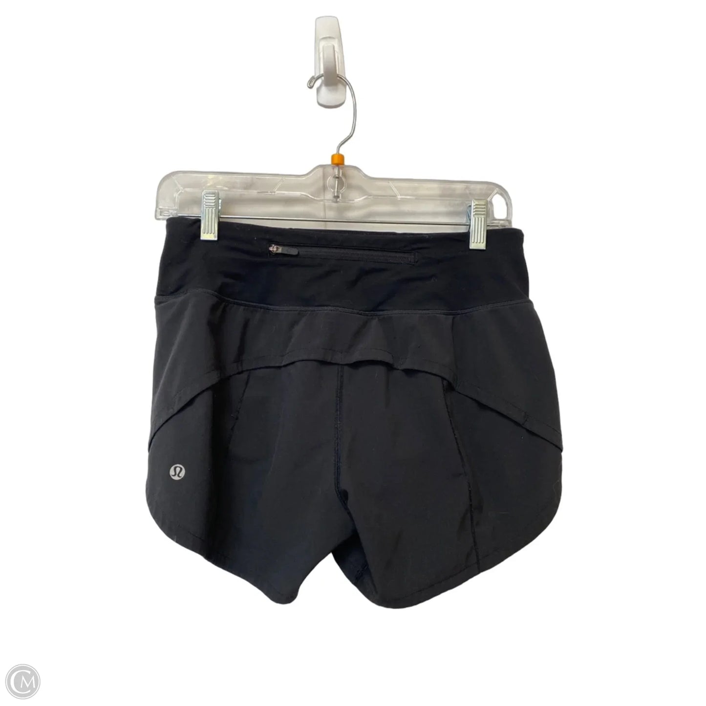Athletic Shorts By Lululemon In Black, Size: 4