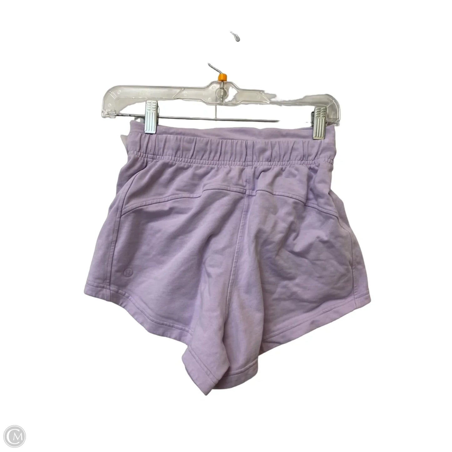 Athletic Shorts By Lululemon In Purple, Size: 4