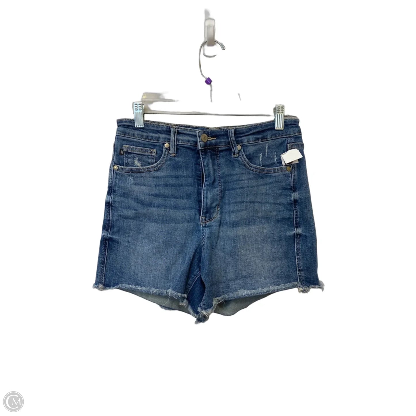Shorts By Judy Blue In Blue Denim, Size: L