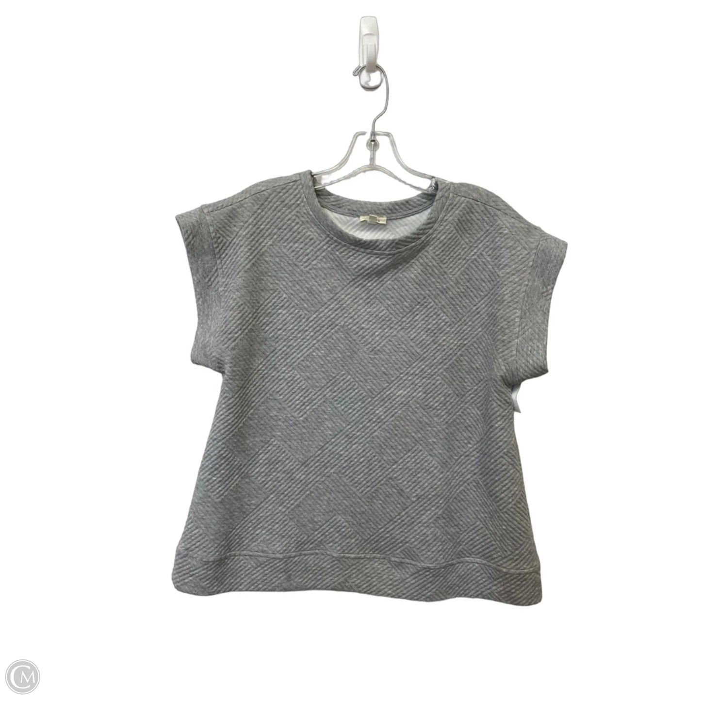 Top 2pc Short Sleeve By Jodifl In Grey, Size: S