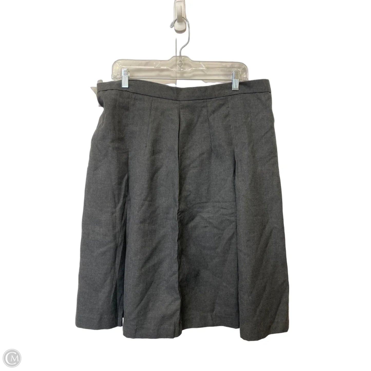 Skirt Midi By Clothes Mentor In Grey, Size: 10
