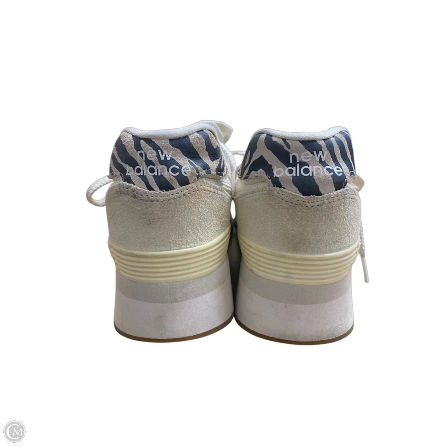 Shoes Sneakers By New Balance In Cream, Size: 8.5