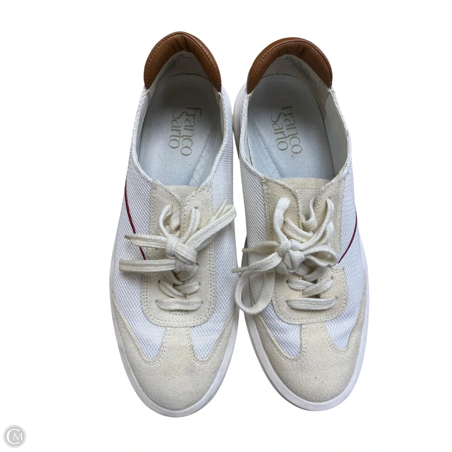Shoes Sneakers By Franco Sarto In White, Size: 6.5
