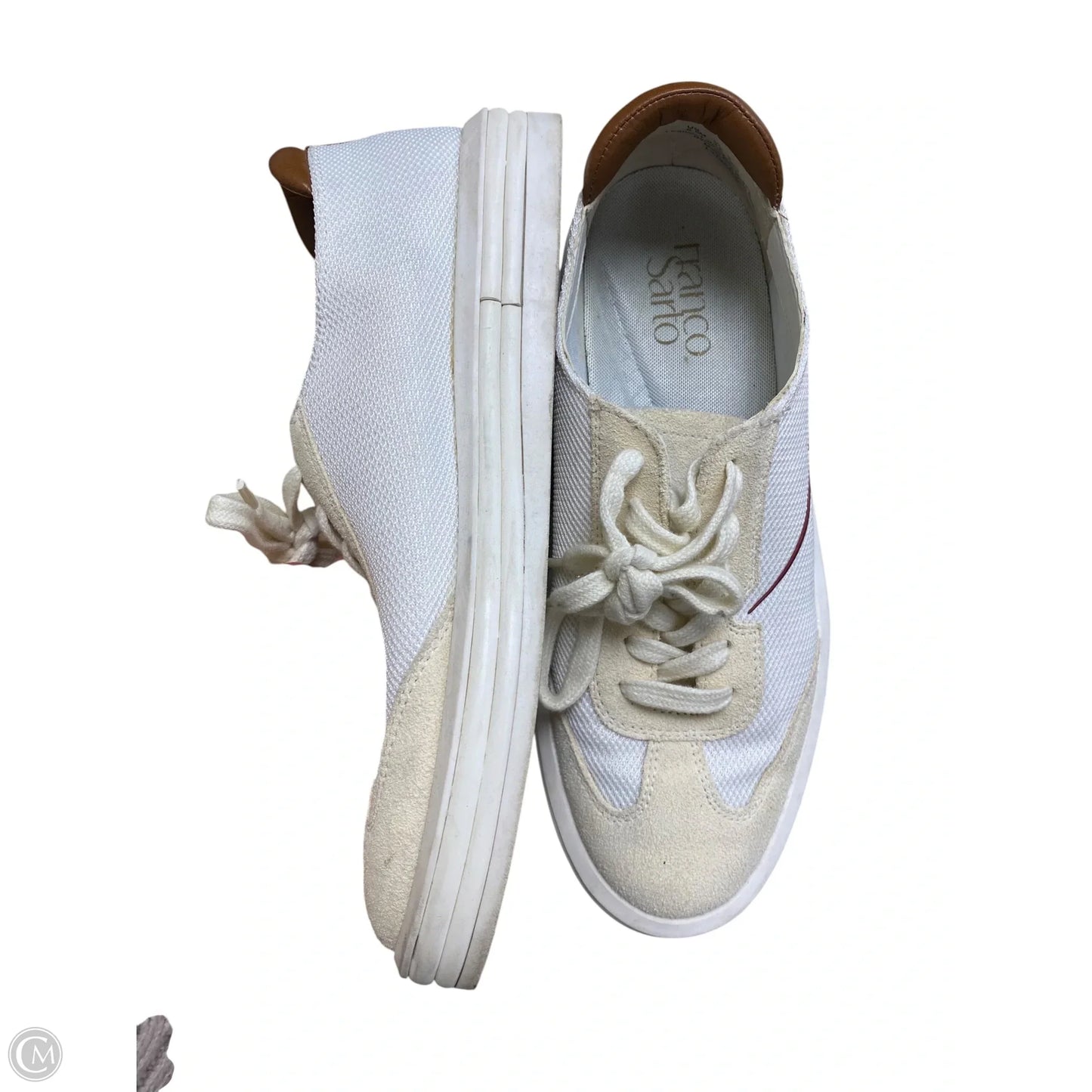 Shoes Sneakers By Franco Sarto In White, Size: 6.5