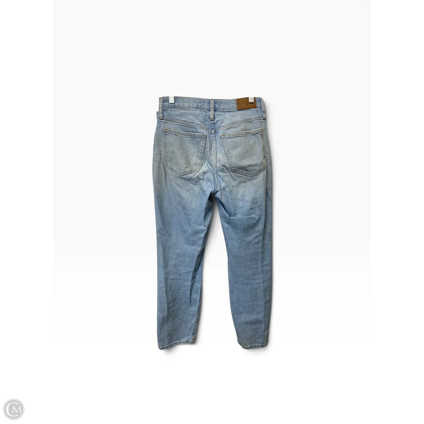 Jeans Straight By Madewell In Blue Denim, Size: 2