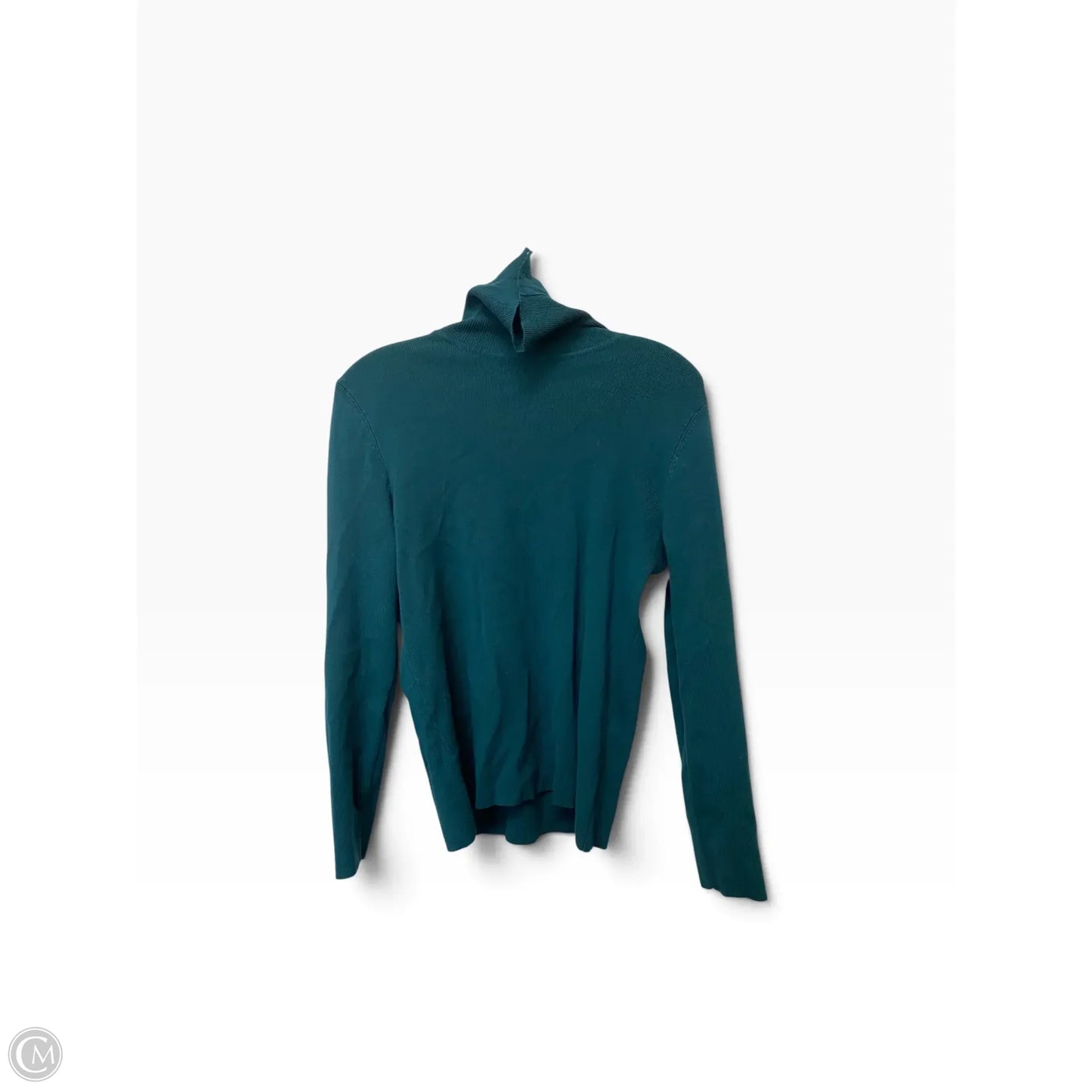 Top Long Sleeve By Chicos In Green, Size: S
