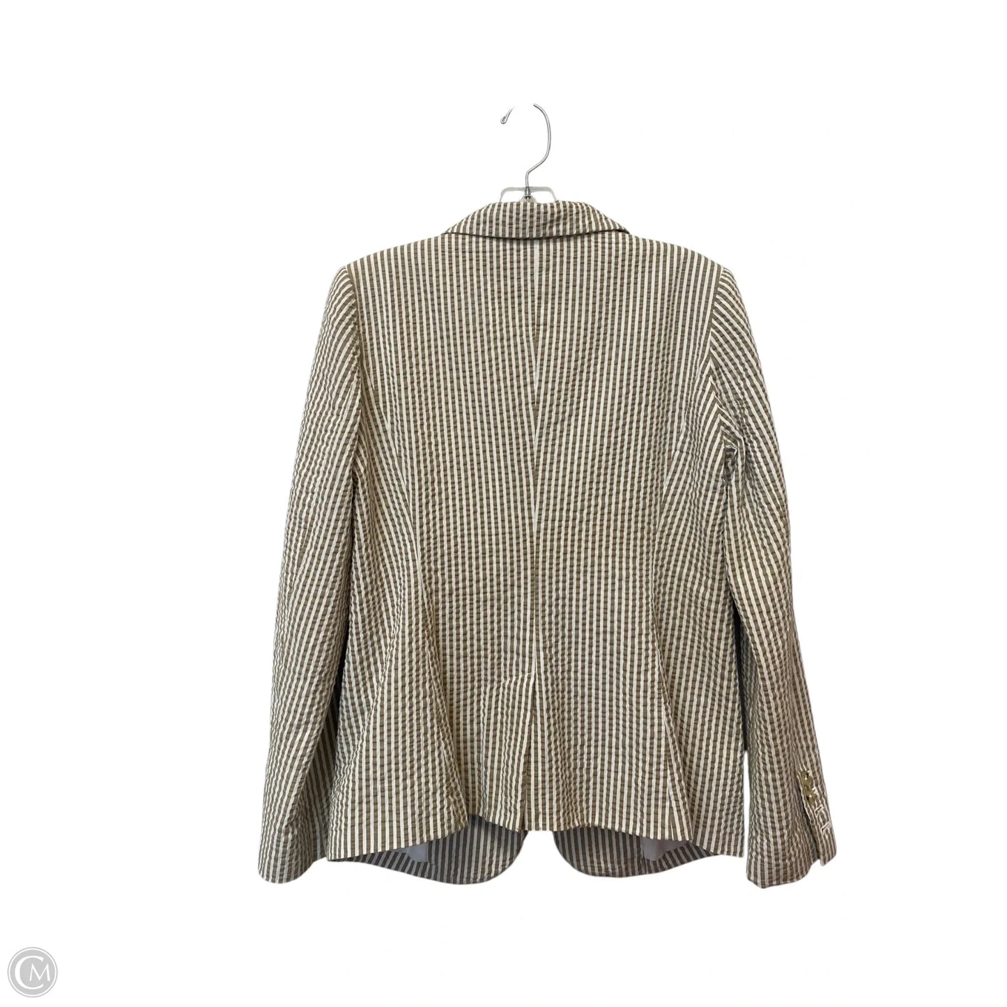 Blazer By A New Day In Striped Pattern, Size: 8
