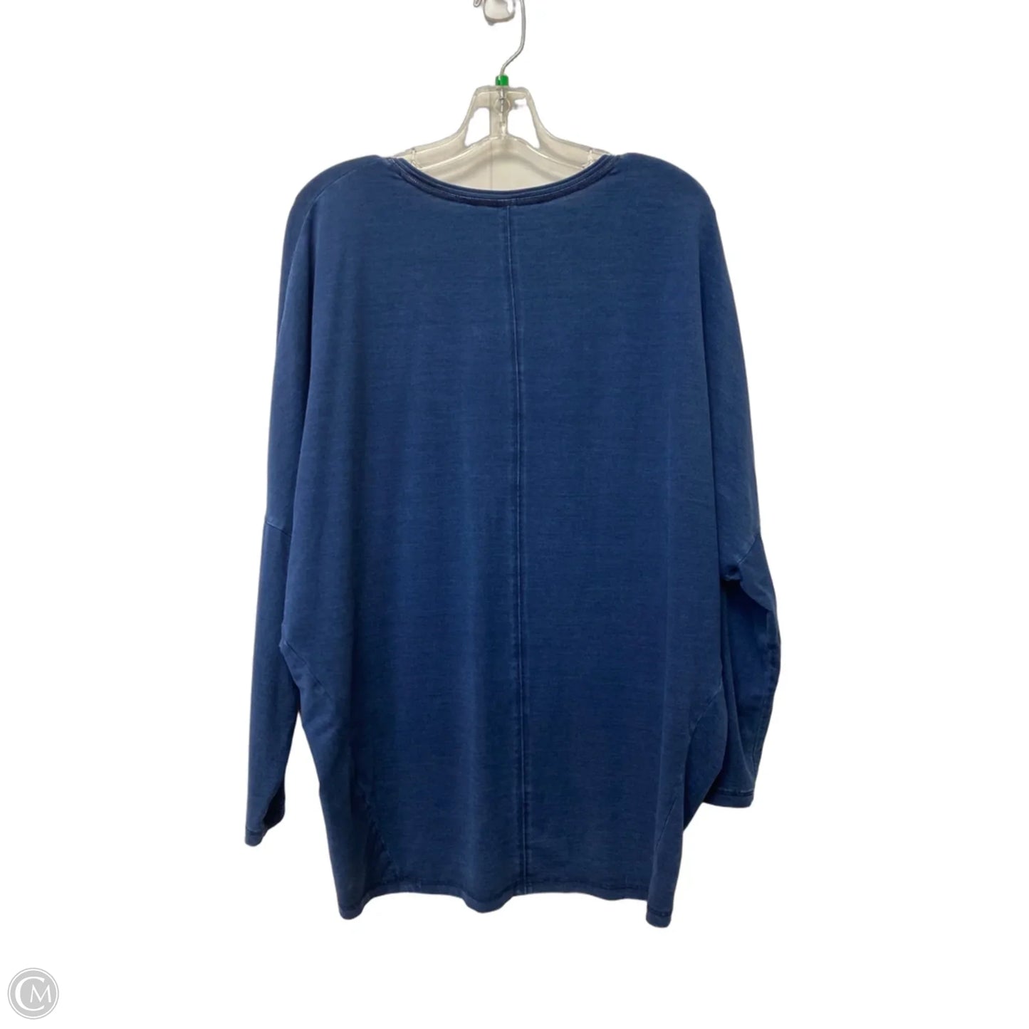 Top Long Sleeve By White House Black Market In Blue, Size: M
