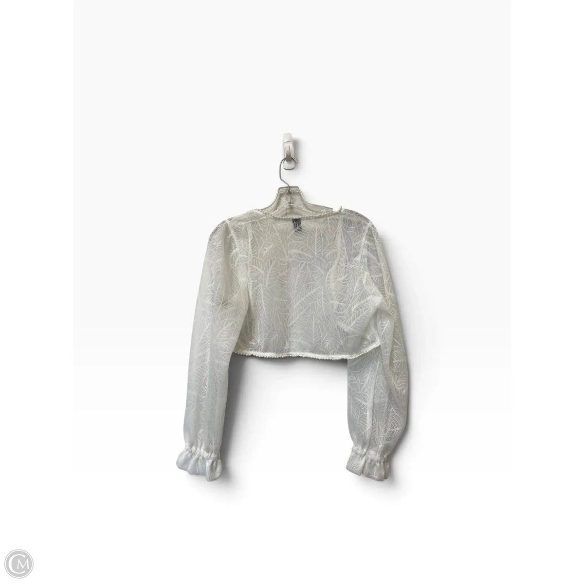 Shawl By Dazy In White, Size: Xl