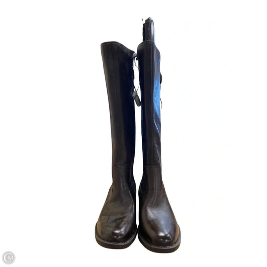 Boots Leather By Born In Brown, Size: 9