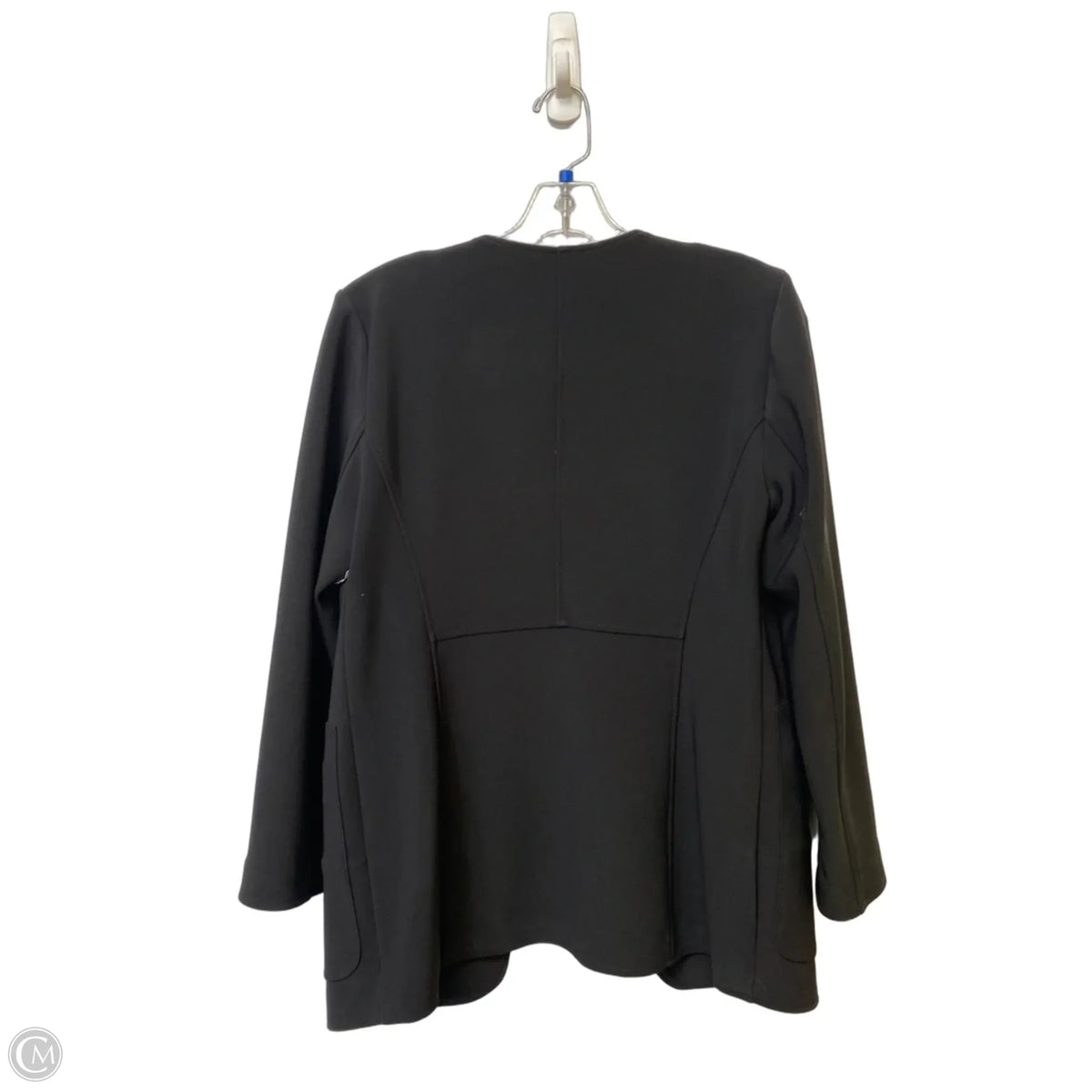 Jacket Other By Chicos In Black, Size: Sp