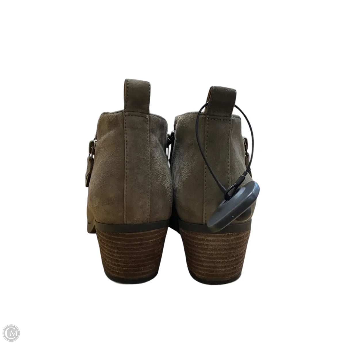 Shoes Heels Block By Vionic In Grey, Size: 10