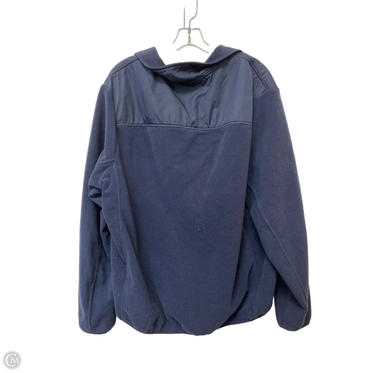 Jacket Fleece By Lands End In Blue, Size: Xl
