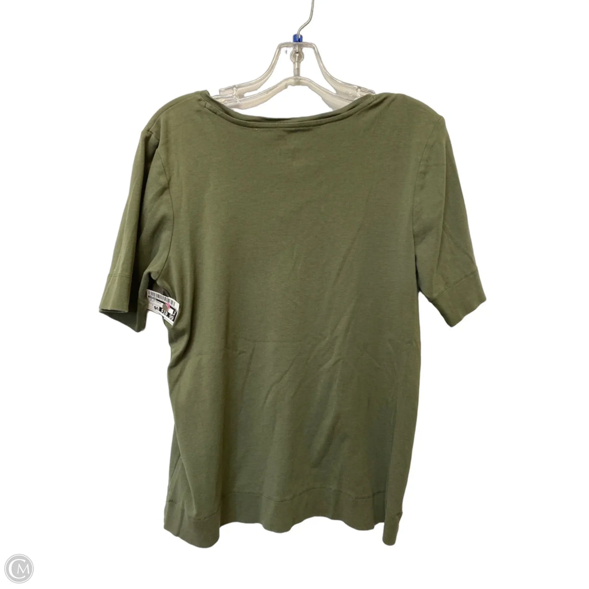 Top Short Sleeve Basic By Chicos In Green, Size: 2