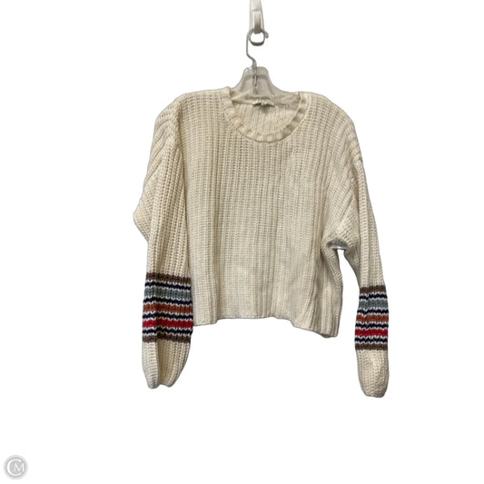 Sweater By Z Supply In White, Size: S