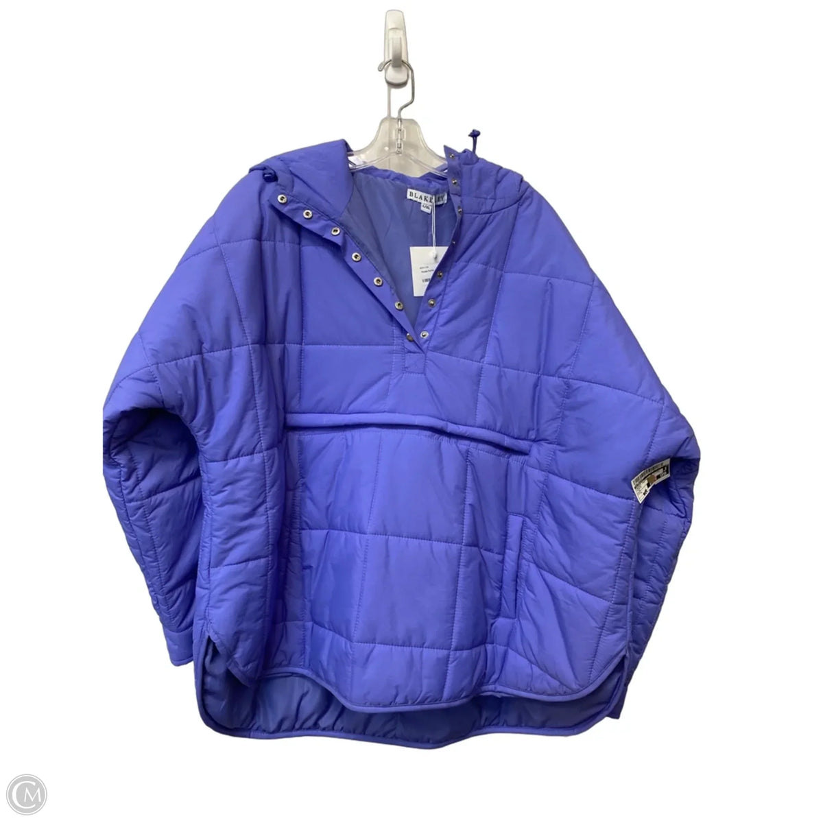 Jacket Puffer & Quilted By Blakeley In Purple, Size: L