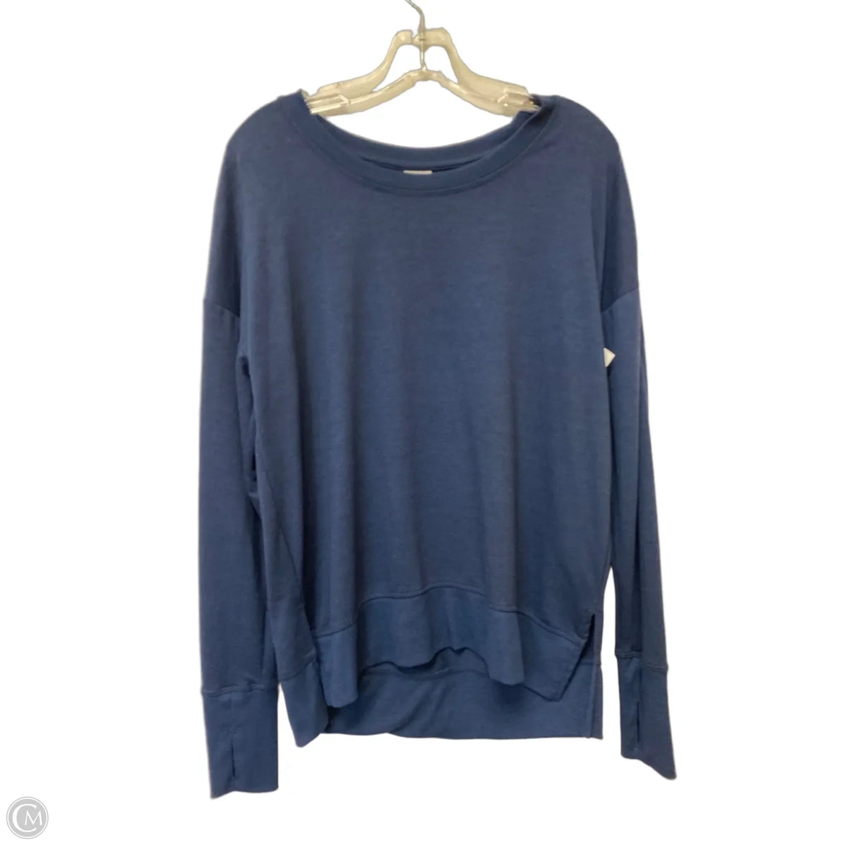 Top Long Sleeve Basic By Avia In Blue, Size: S