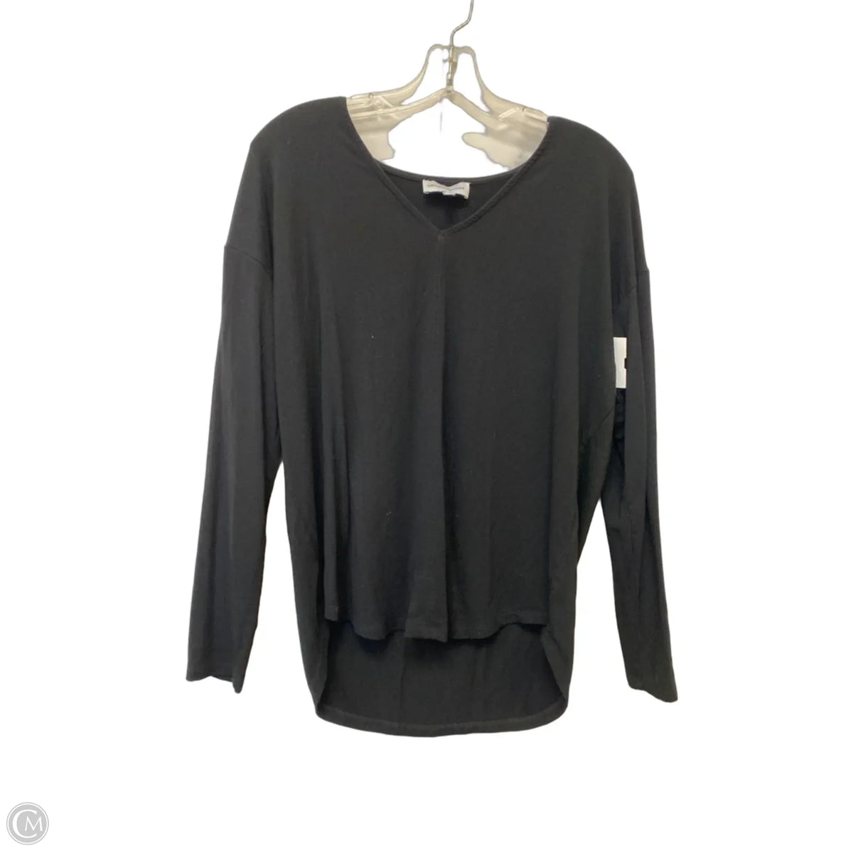 Top Long Sleeve Basic By Gibson And Latimer In Black, Size: S