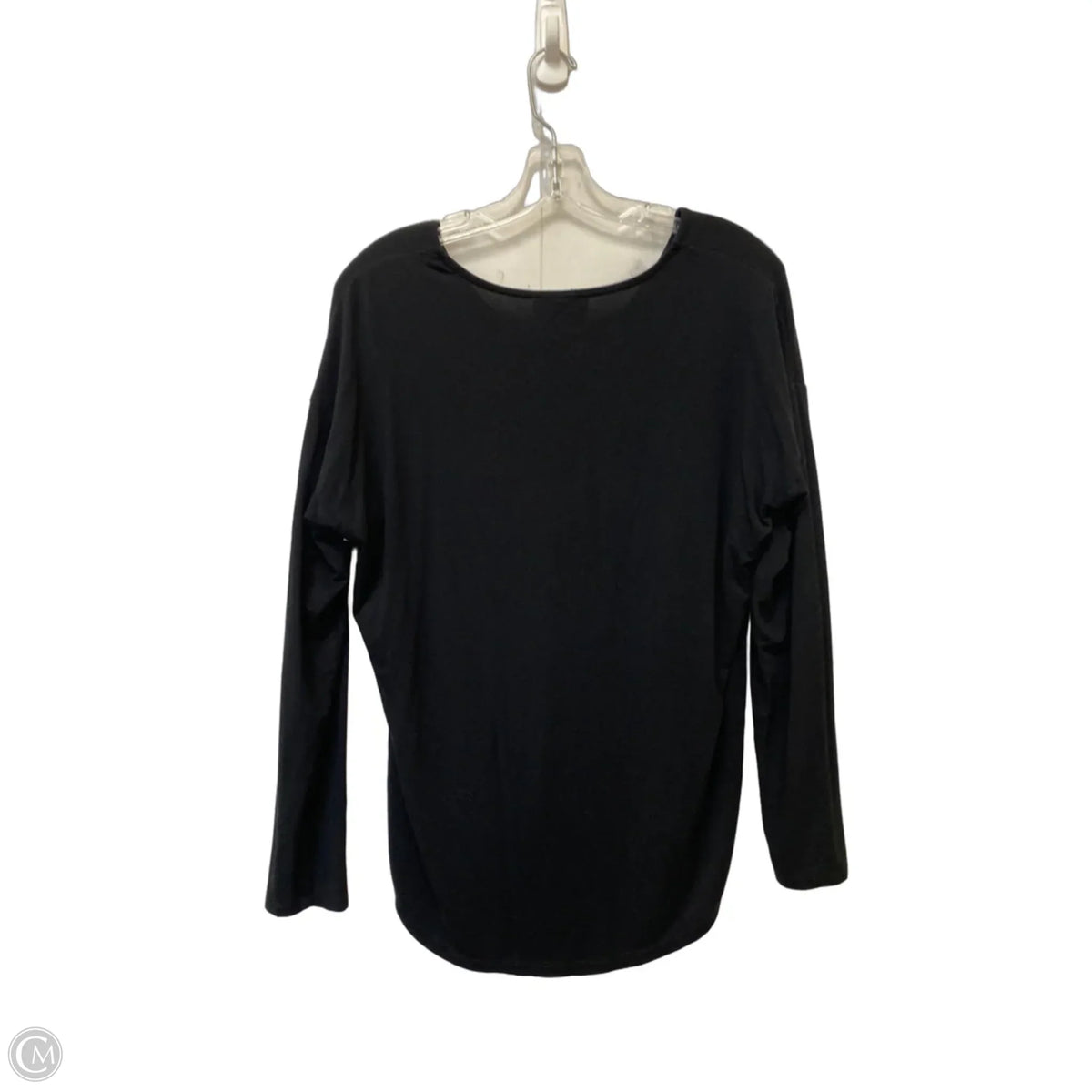 Top Long Sleeve Basic By Gibson And Latimer In Black, Size: S