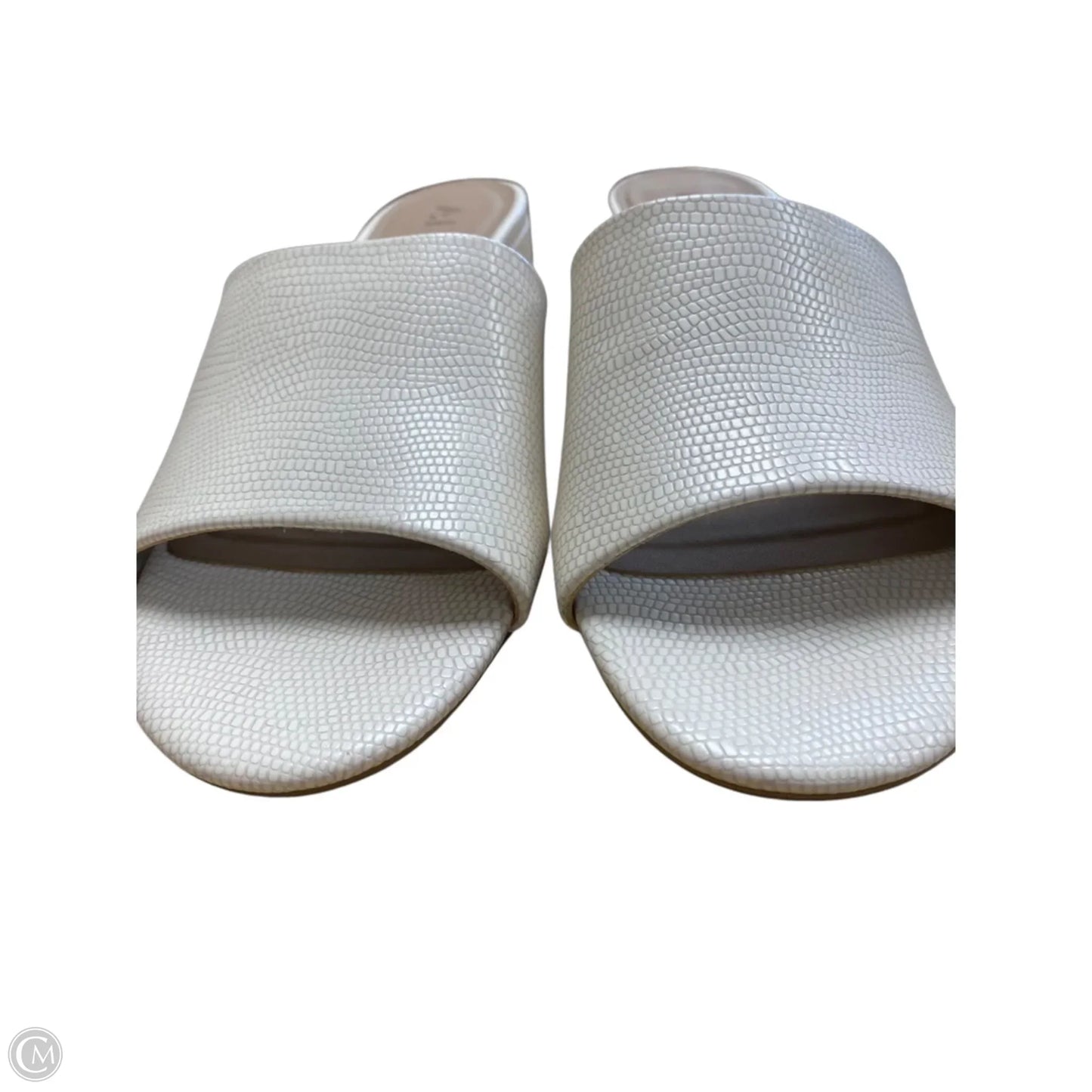 Shoes Heels Block By Aerosoles In Cream, Size: 7.5