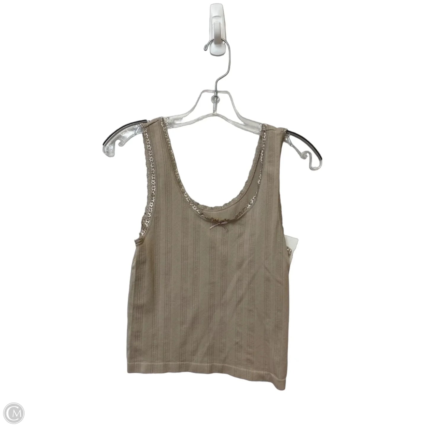 Top Sleeveless Basic By Pink Rose In Brown, Size: S