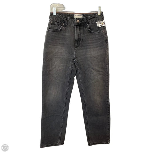 Jeans Straight By We The Free In Black, Size: 6