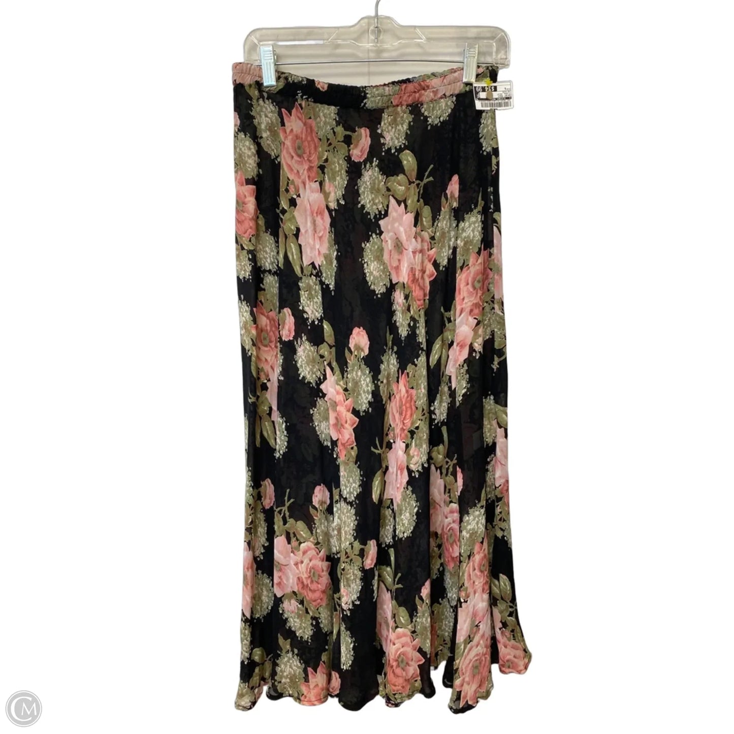 Skirt Maxi By Clothes Mentor In Floral Print, Size: S