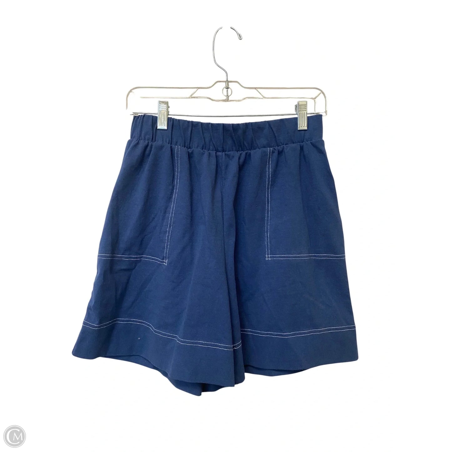 Top 2pc Short Sleeve By Clothes Mentor In Blue, Size: Xsp
