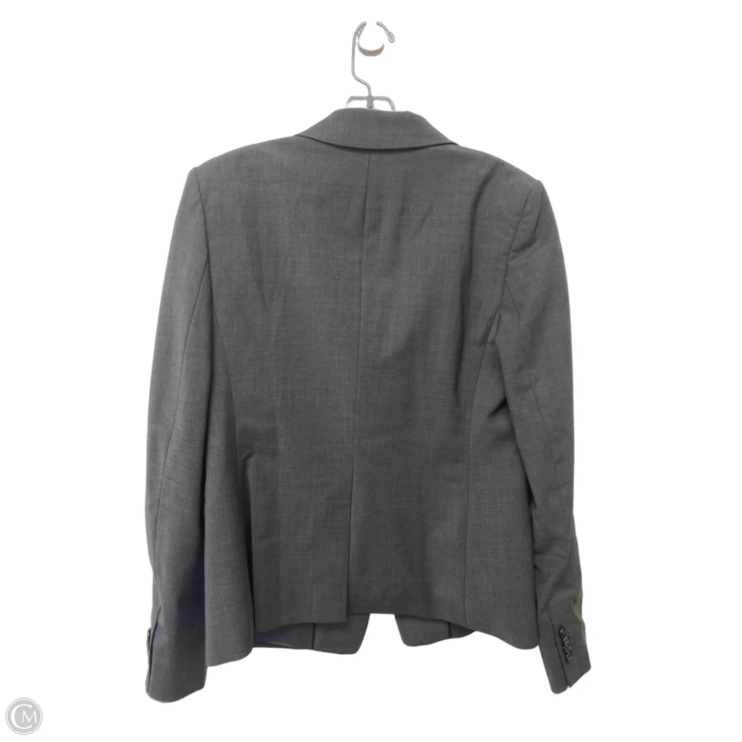 Blazer By Ann Taylor In Grey, Size: 6