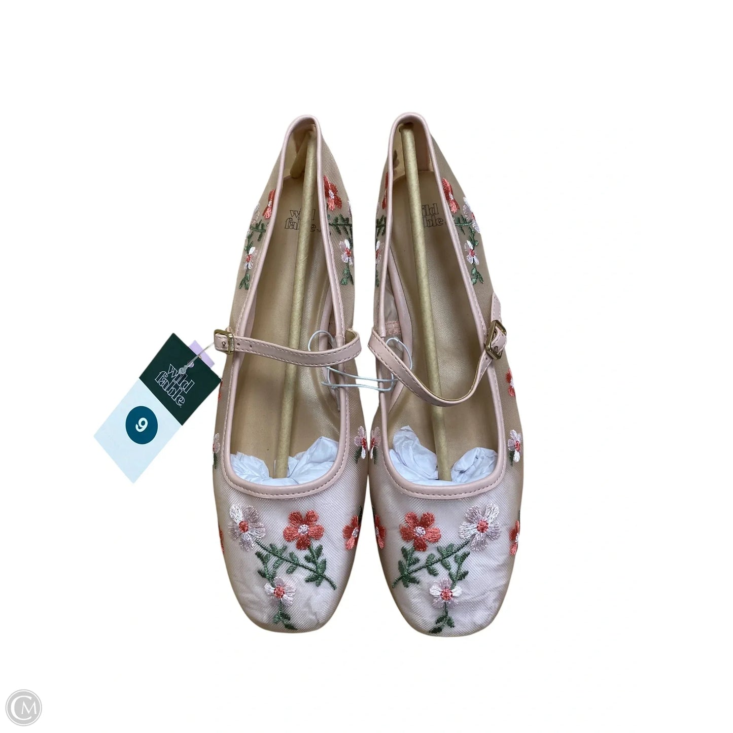 Shoes Flats By Wild Fable In Floral Print, Size: 9