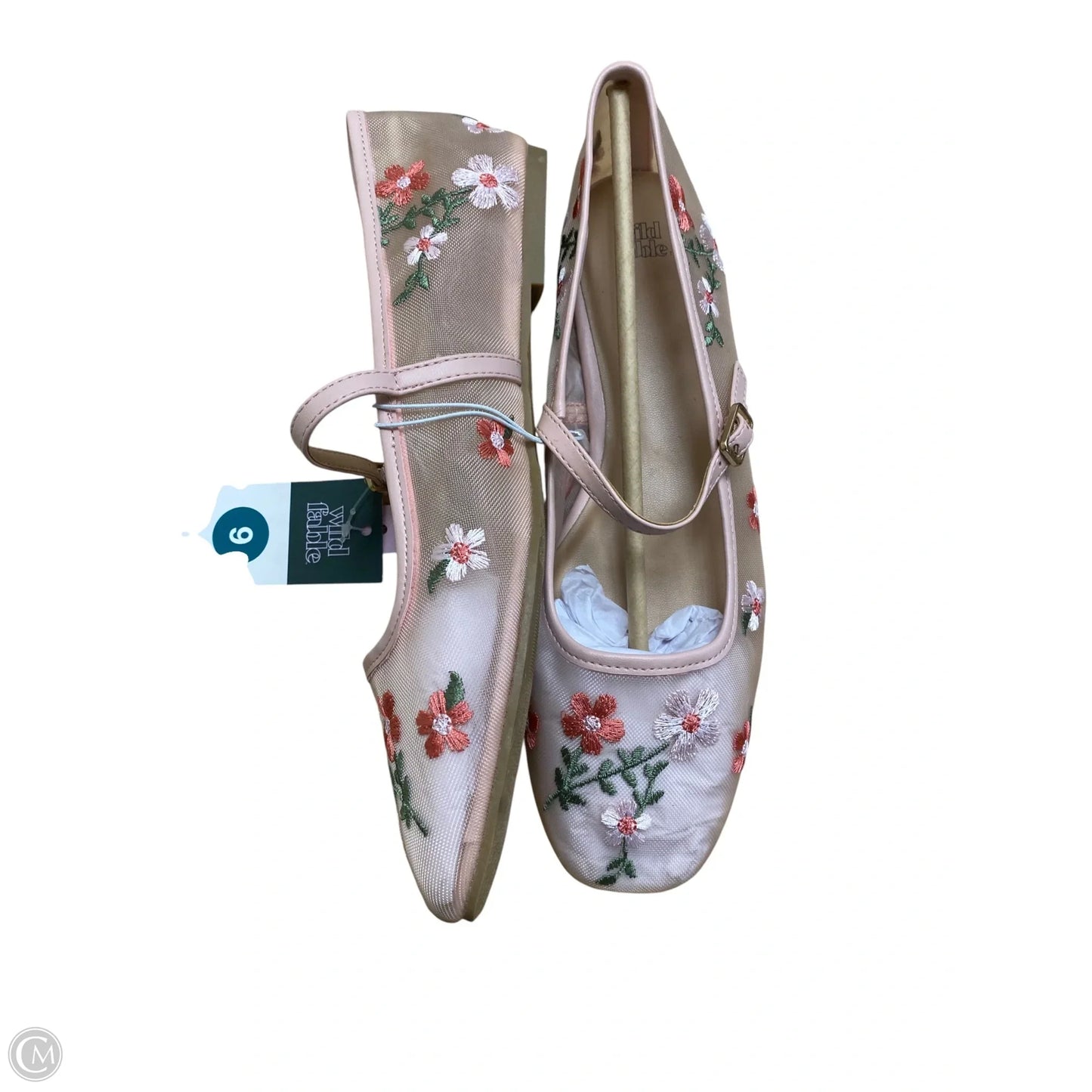 Shoes Flats By Wild Fable In Floral Print, Size: 9