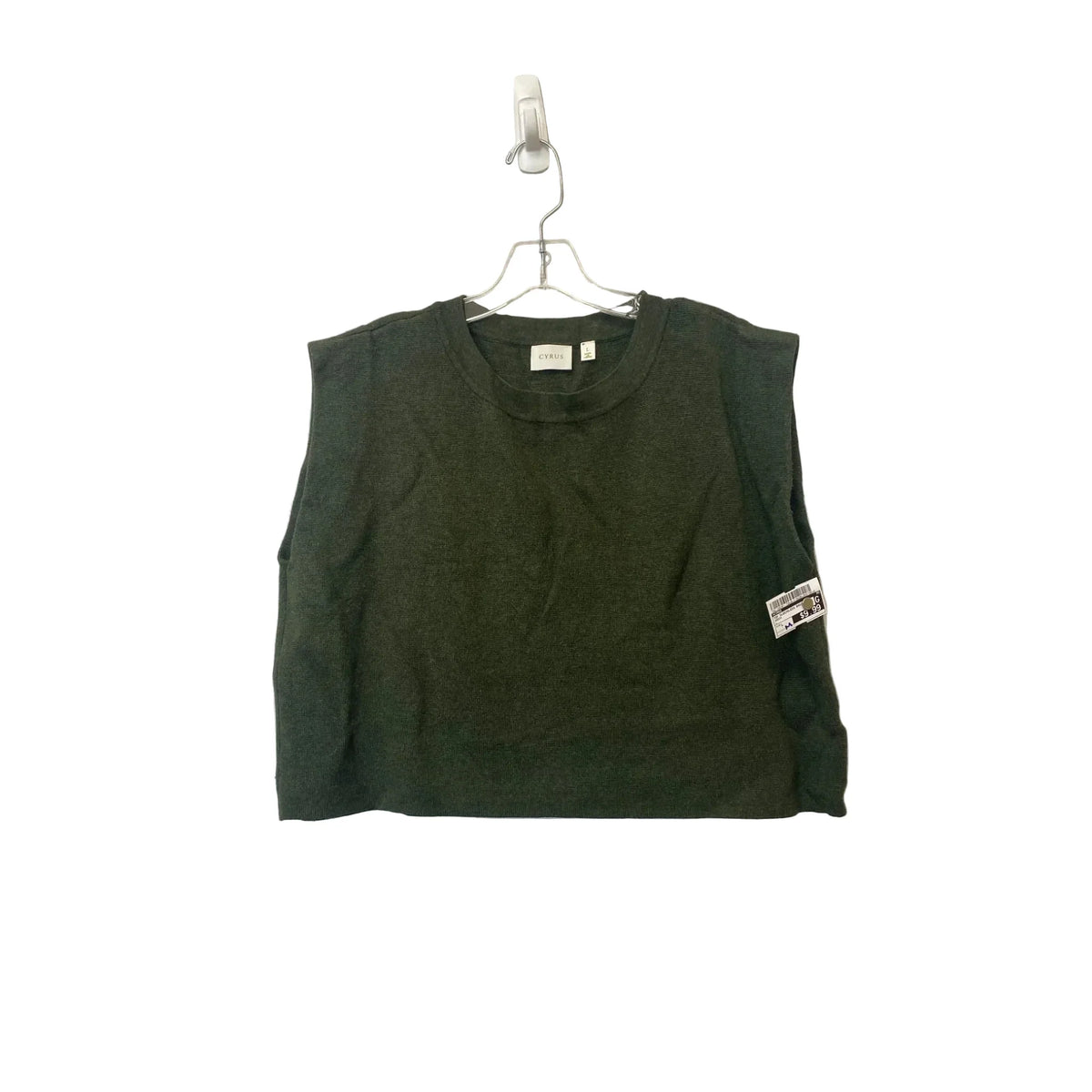 Top Sleeveless Basic By Cyrus In Green, Size: L