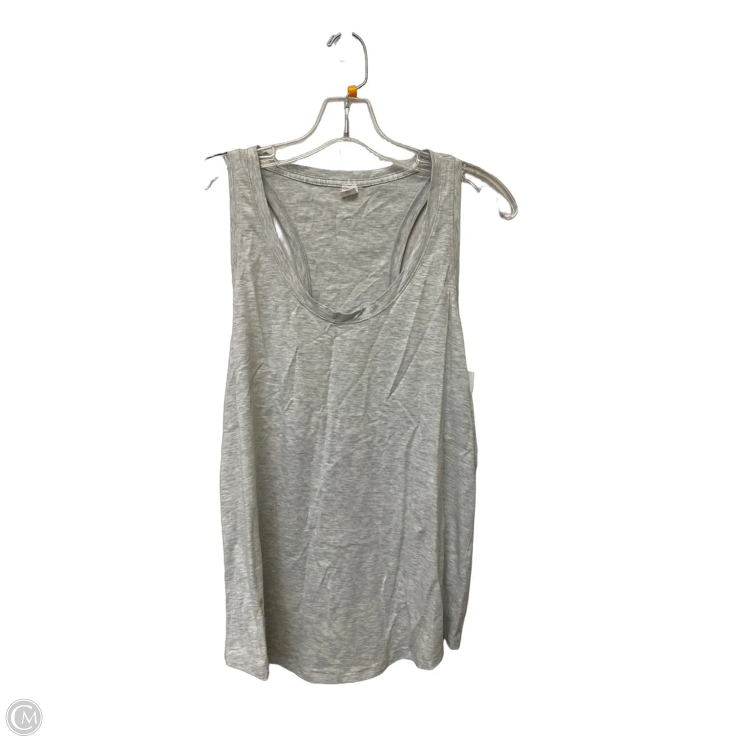 Athletic Tank Top By Lululemon In Grey, Size: 10
