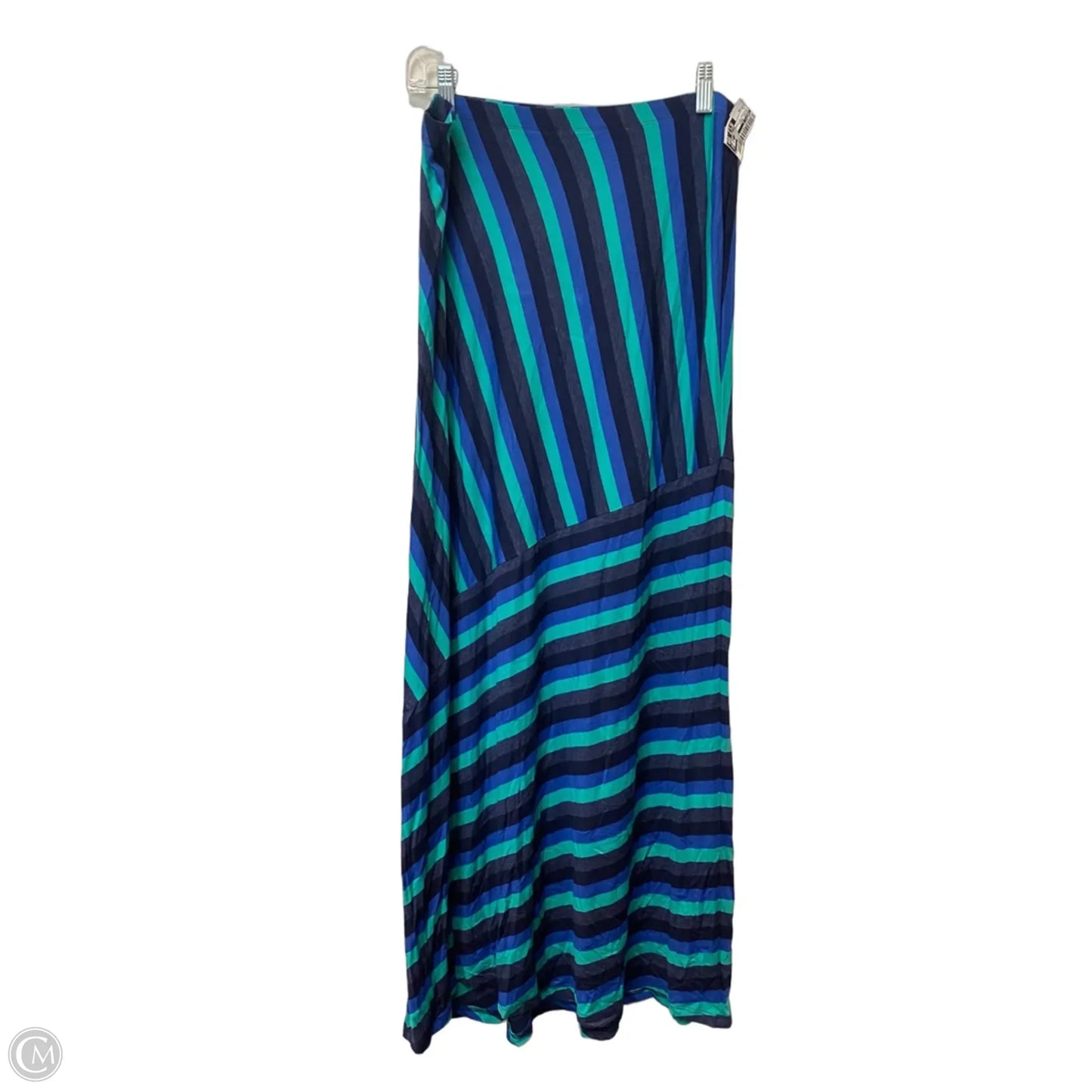 Skirt Maxi By Matty M In Striped Pattern, Size: Xl
