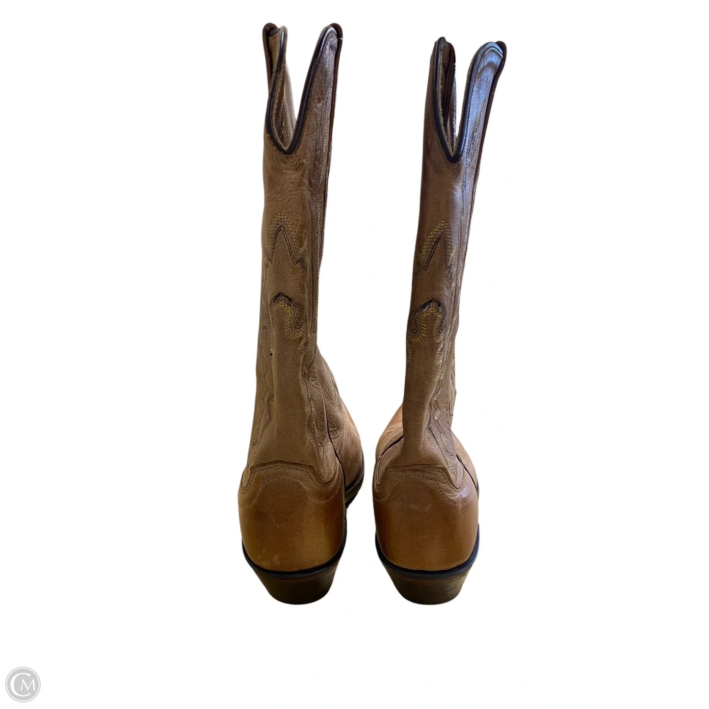 Boots Western By Old West In Brown, Size: