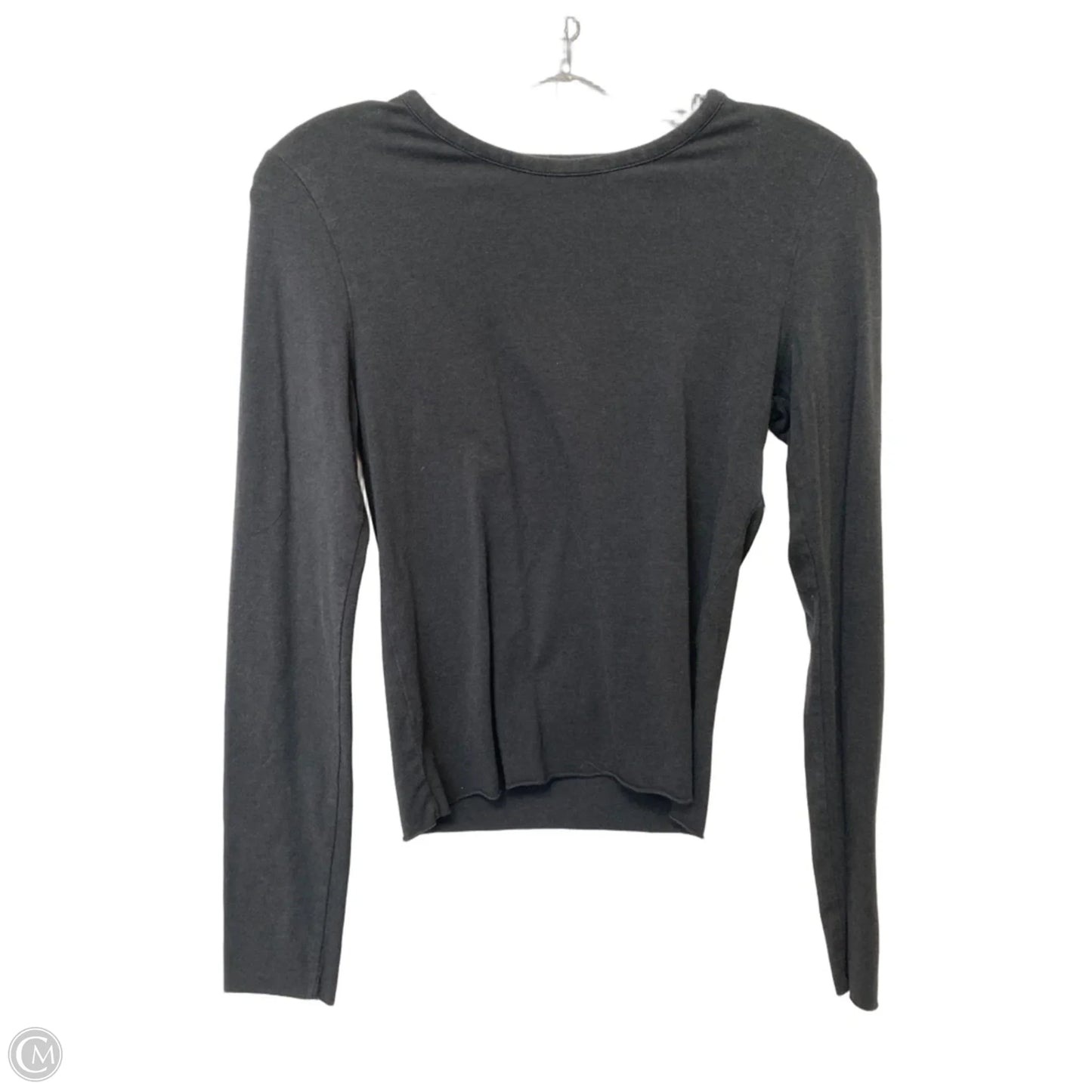 Top Long Sleeve By Anthropologie In Black, Size: Xxs