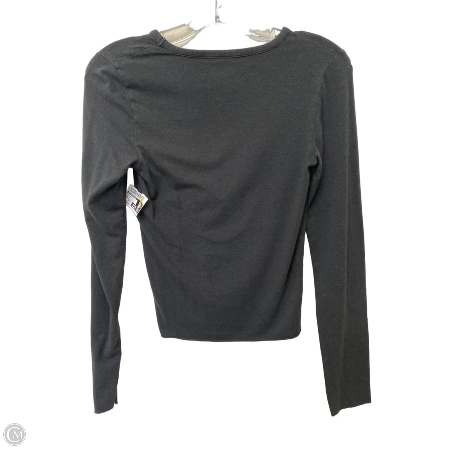 Top Long Sleeve By Anthropologie In Black, Size: Xxs