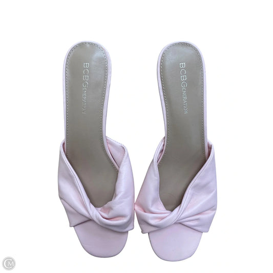 Shoes Heels Kitten By Bcbgeneration In Pink, Size: 9.5
