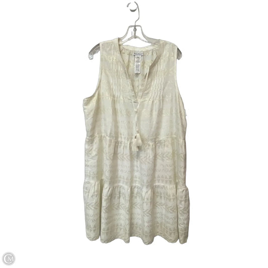 Dress Casual Midi By Tommy Bahama In White, Size: Xl