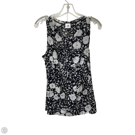 Top Sleeveless By Cabi In Black, Size: S
