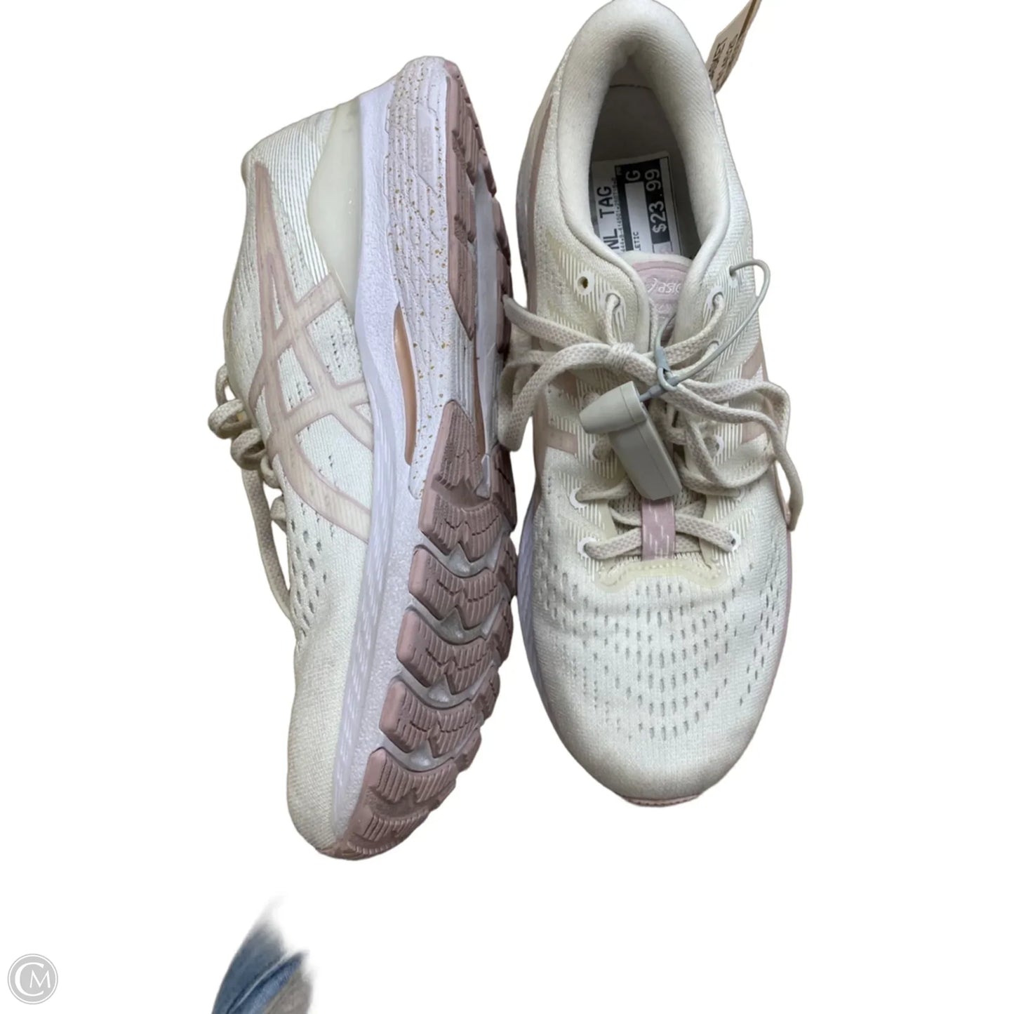 Shoes Athletic By Asics In Cream, Size: 9.5