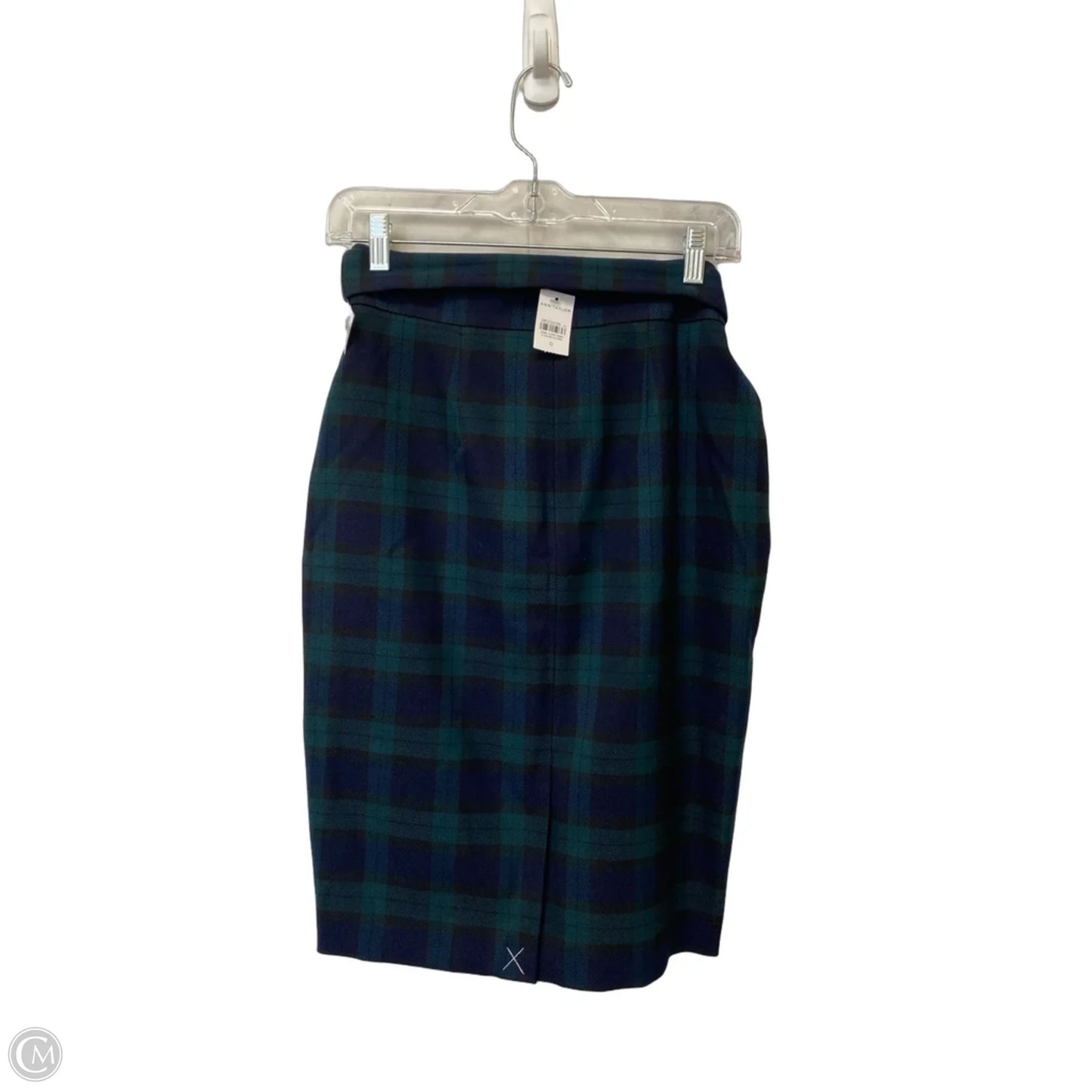Skirt Midi By Ann Taylor In Plaid Pattern, Size: 2