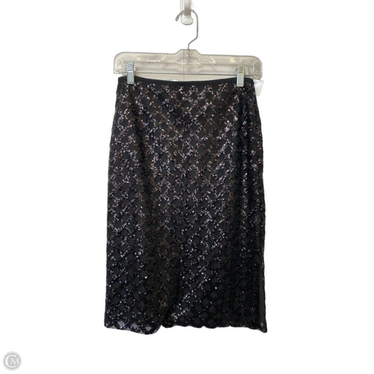 Skirt Midi By Ann Taylor In Black, Size: 2