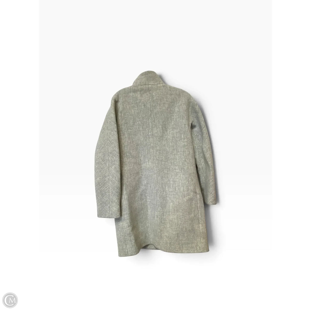 Coat Wool By J. Crew In Grey, Size: 2