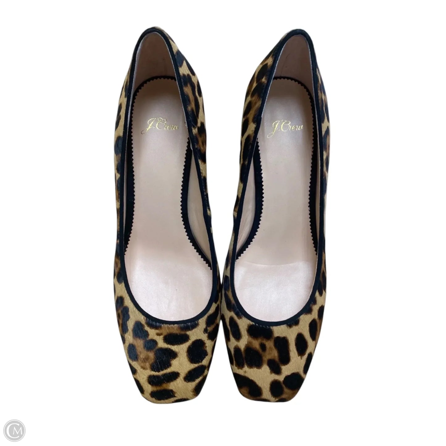 Shoes Heels Block By J. Crew In Animal Print, Size: 8.5
