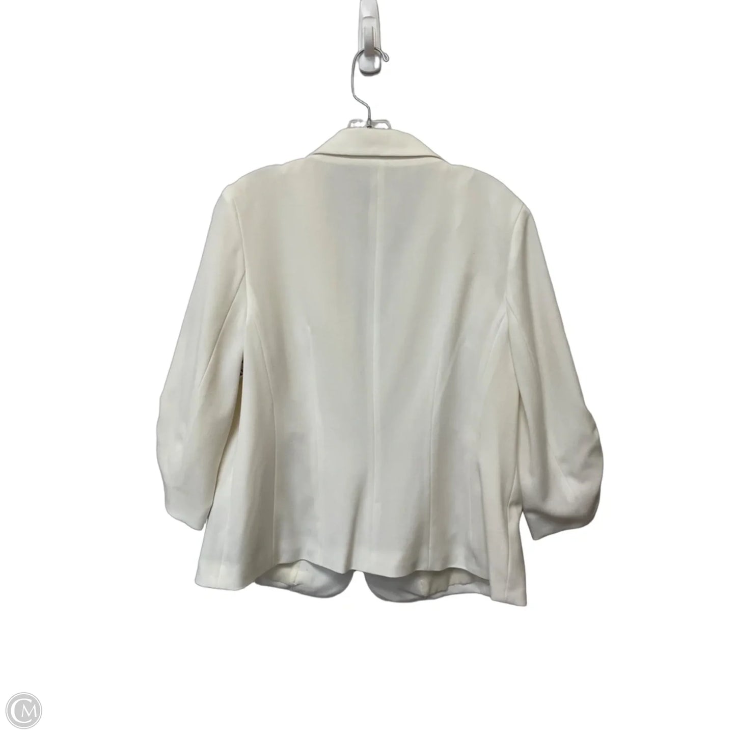 Blazer By Jessica Howard In White, Size: 14