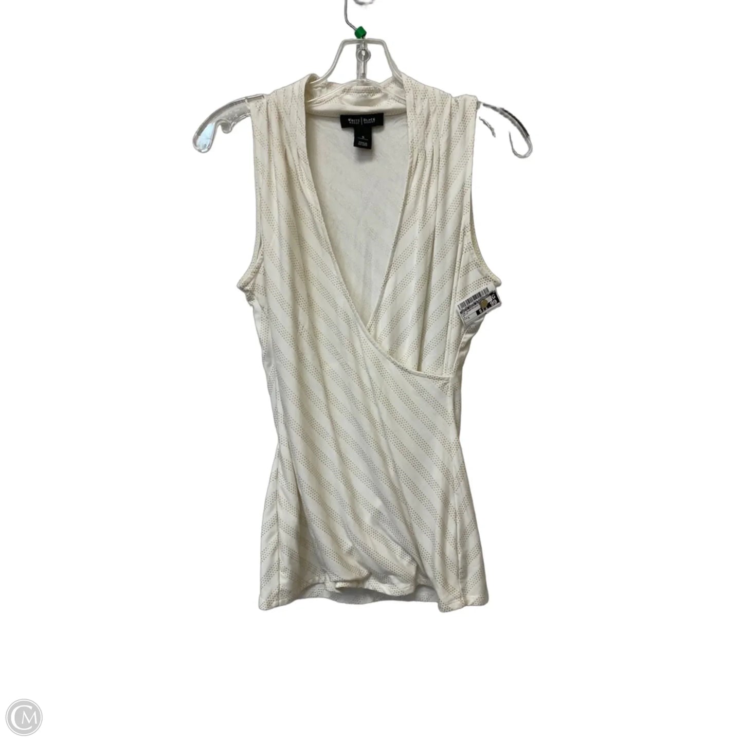 Top Sleeveless By White House Black Market In White, Size: S