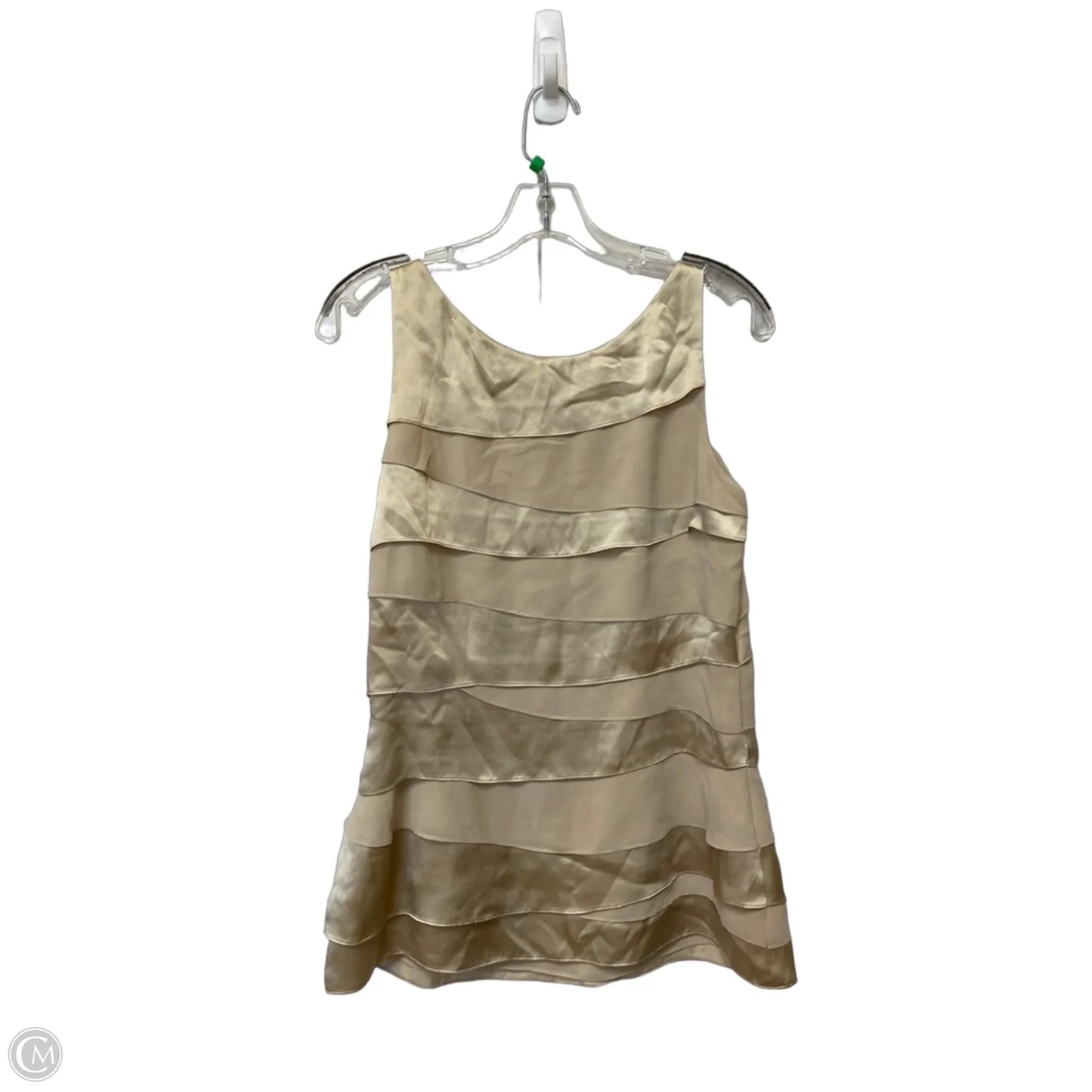 Top Sleeveless By White House Black Market In Beige, Size: S